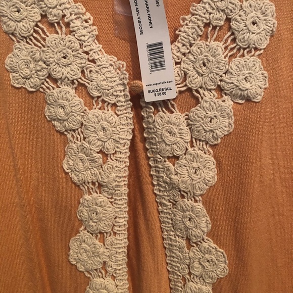 Cardigan short sleeve, with croche adds on - Picture 2 of 6